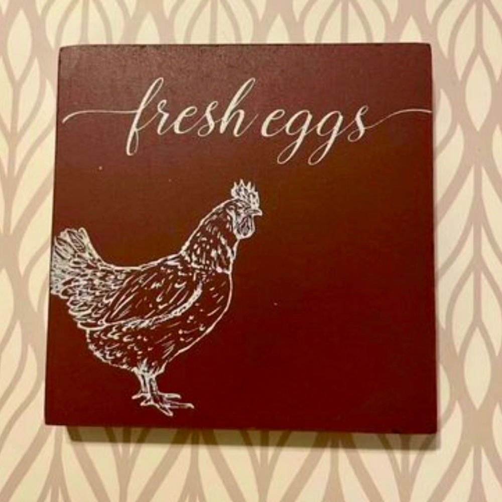 *Farmhouse Block Sign **Chicken Only**